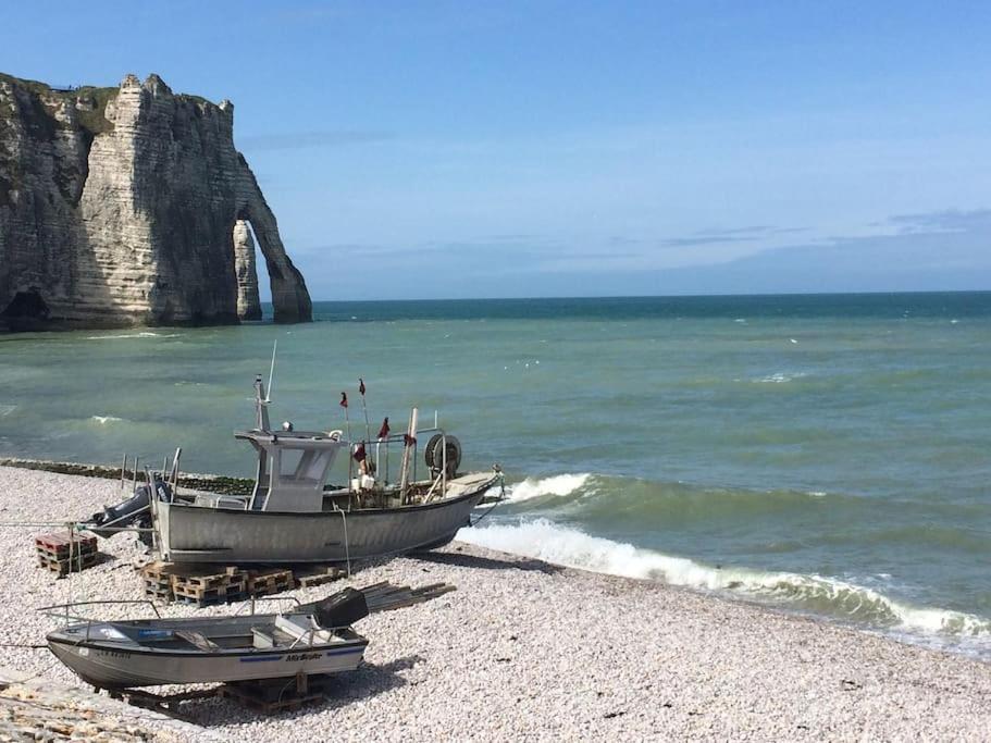 La Mimagaste - Maison Familiale Au Coeur D'Étretat Zewnętrze zdjęcie